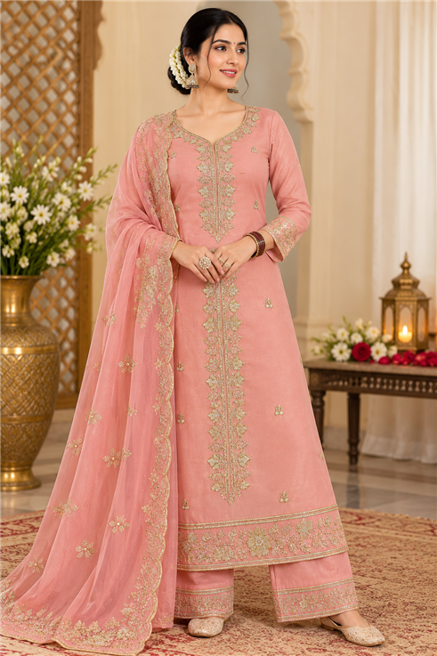 Georgette Suit Party Wear  Unstitched For Girls And Women